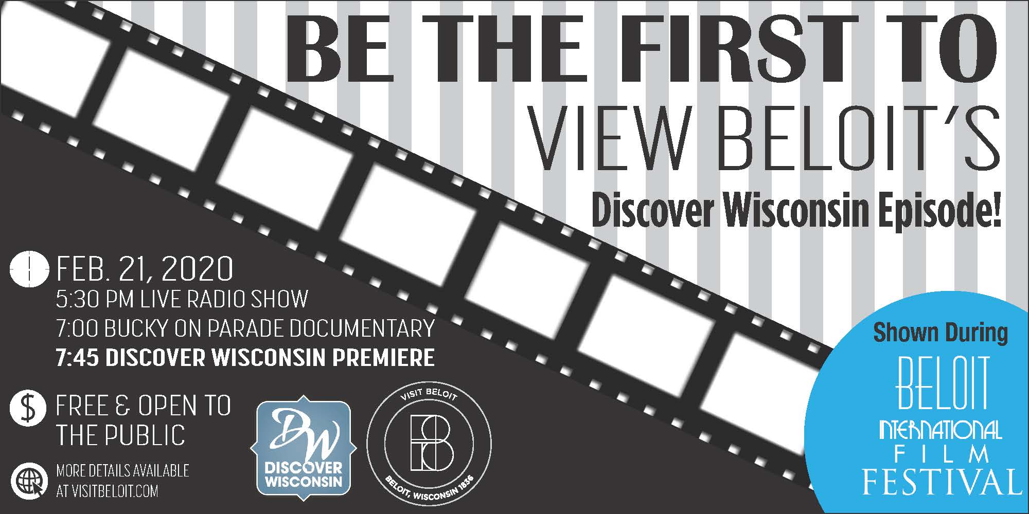 Discover Wisconsin Premiere:  The Beloit Episode!
